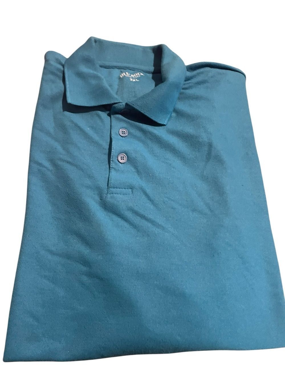 Classic Men's Polo Shirt in Teal - Short Sleeve